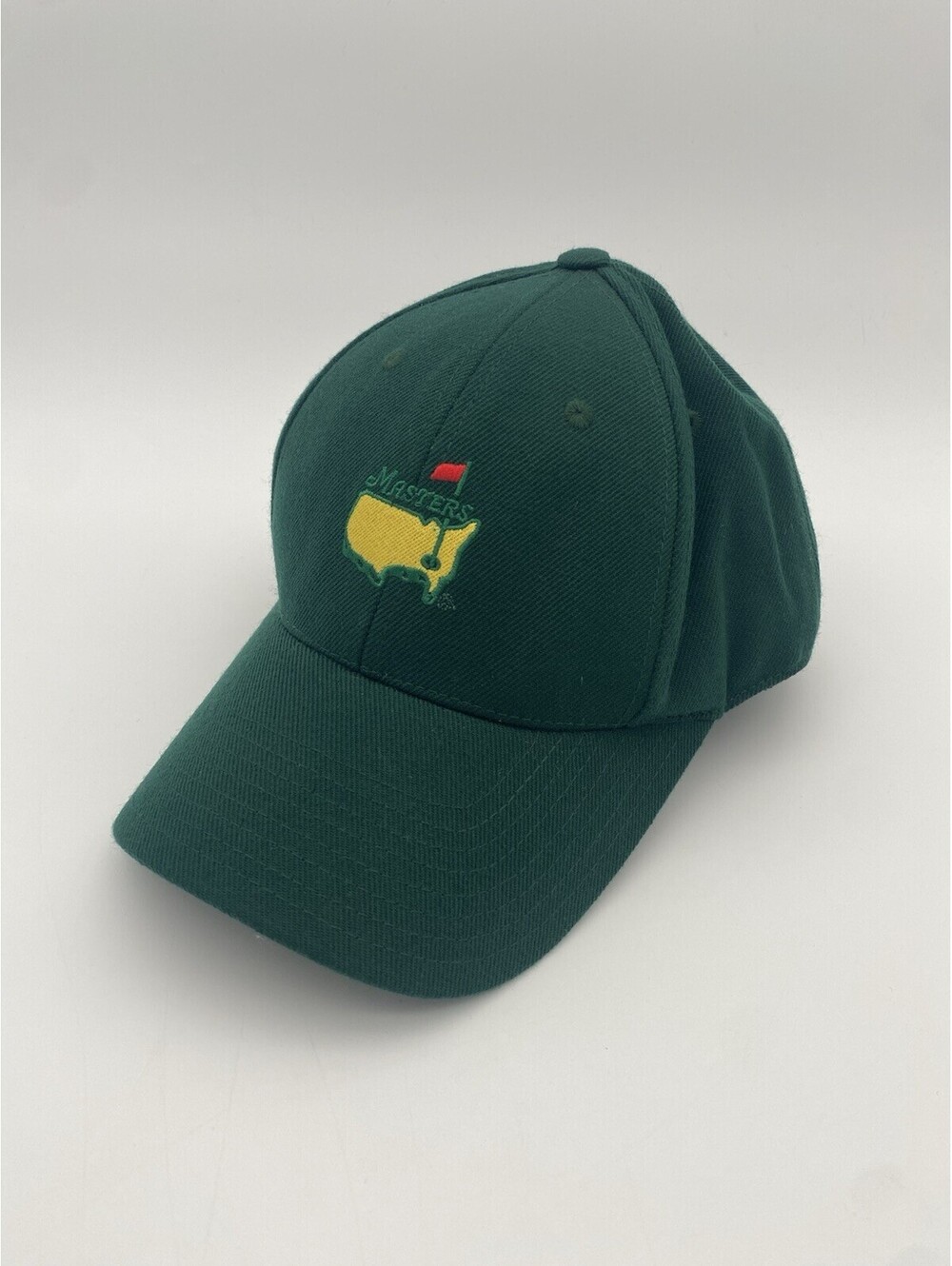 Crow's Nest Collection Size 7 1/8 Fitted Green Masters Golf Hat - Pro Model
